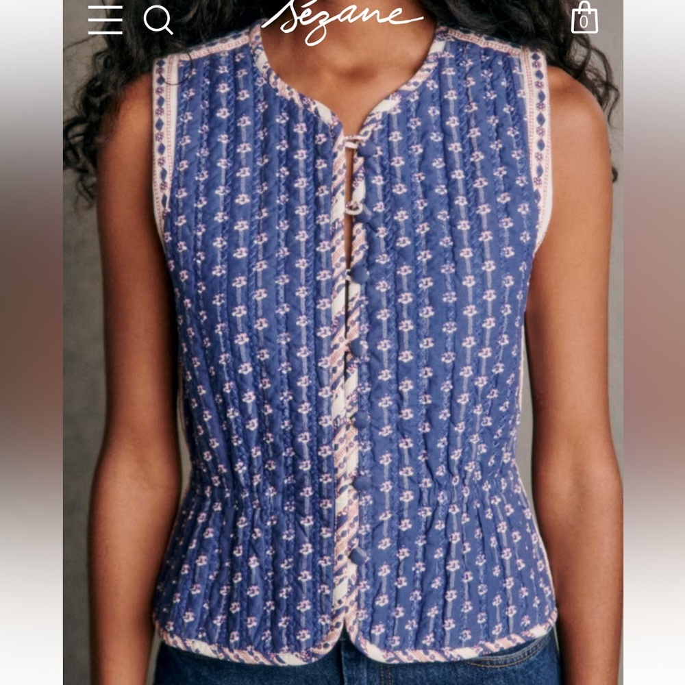 Sézane Lalo Vest Jacket